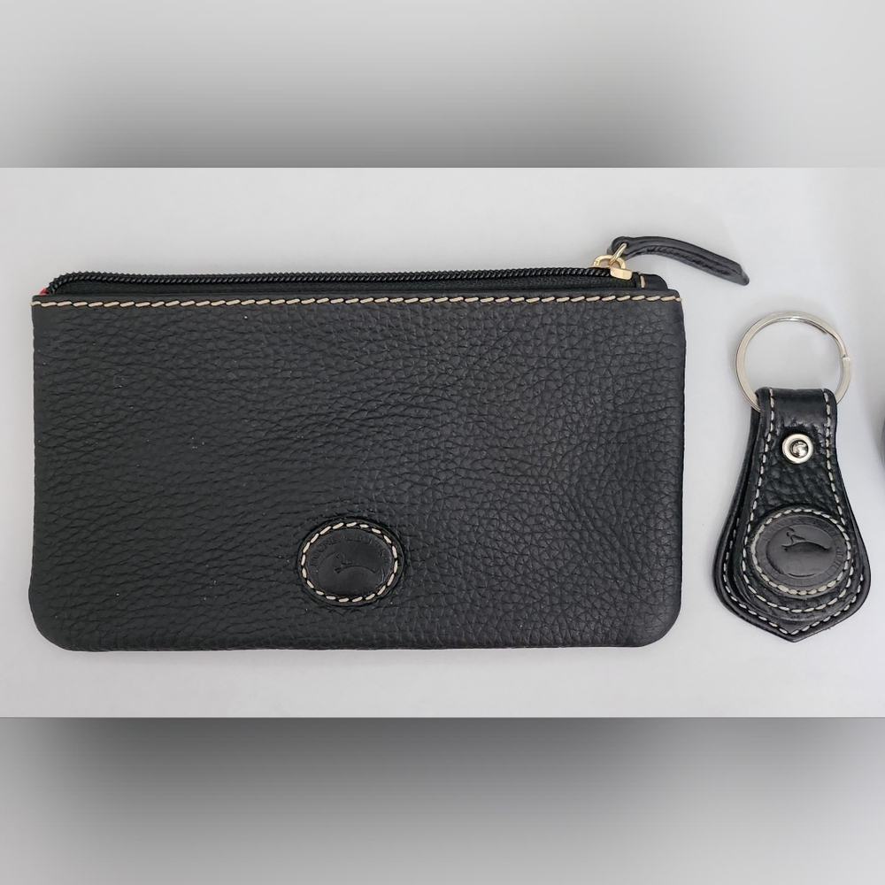 Dooney Black ID Zip Pouch - Picture 15 of 15